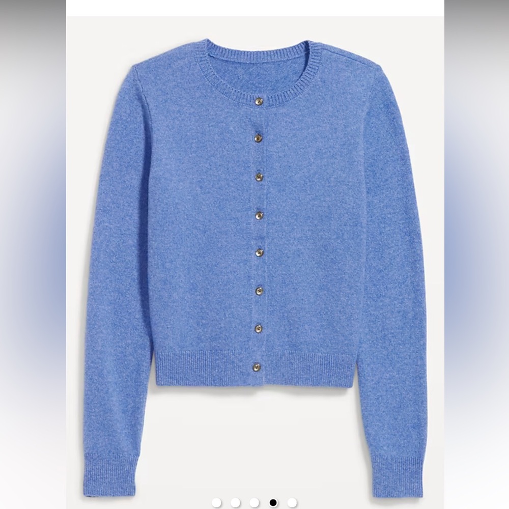 So soft cropped cardigan sweater - Picture 4 of 10